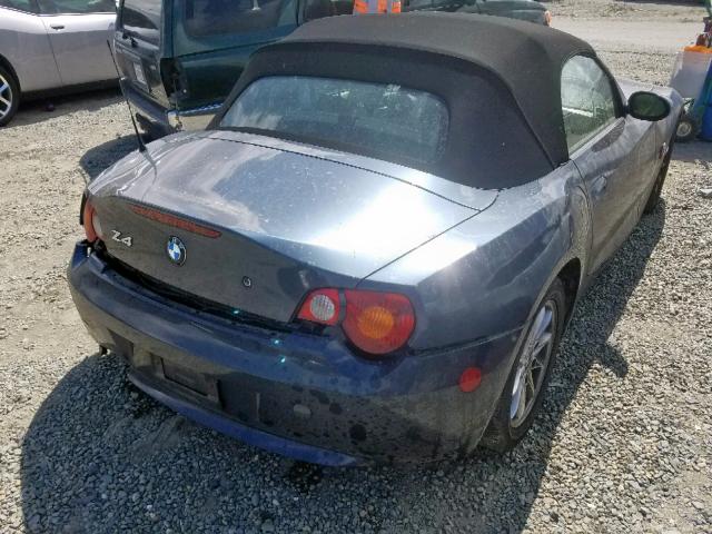 4USBT33493LR66800 - 2003 BMW Z4 2.5 BLACK photo 4