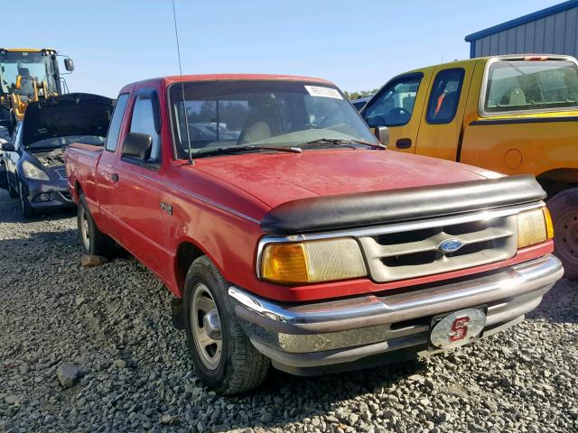 1FTCR14A1SPA09697 - 1995 FORD RANGER SUP RED photo 1