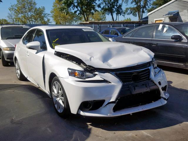 JTHBA1D27G5037534 - 2016 LEXUS IS 200T WHITE photo 1