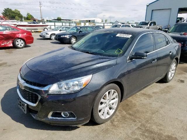 1G11F5SL3FF154126 - 2015 CHEVROLET MALIBU LTZ 黑色 照片 2