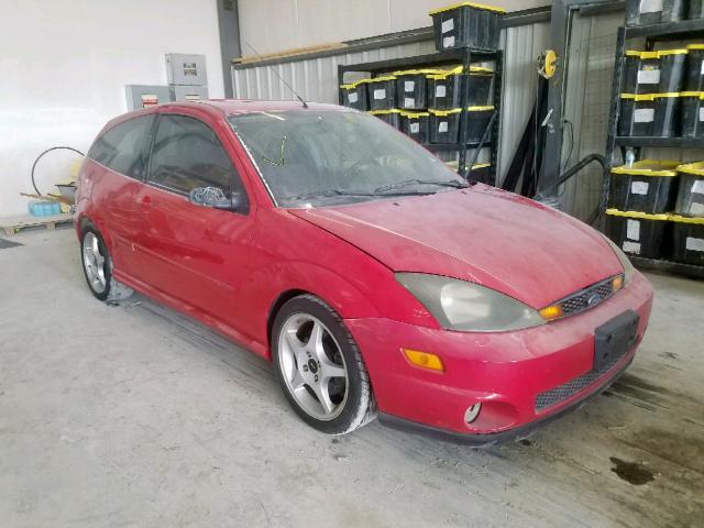 3FAHP39523R140446 - 2003 FORD FOCUS SVT RED photo 1