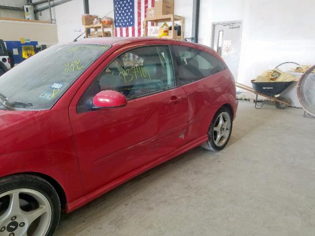 3FAHP39523R140446 - 2003 FORD FOCUS SVT RED photo 9