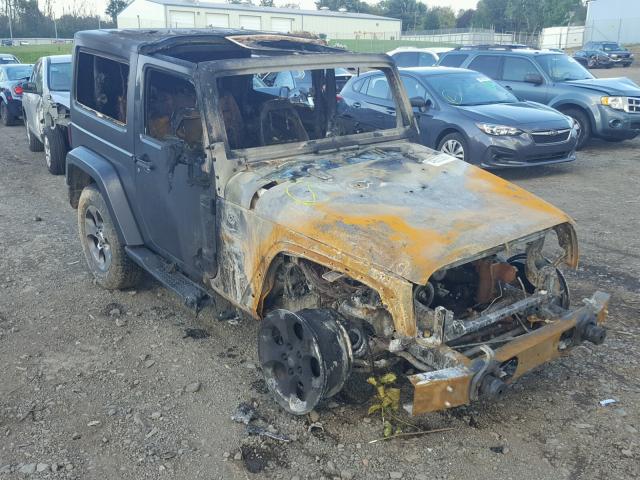 1C4AJWBG9JL851258 - 2018 JEEP WRANGLER S BURN photo 1