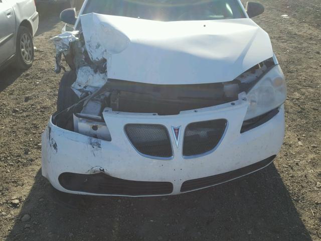 1G2ZF57B684154313 - 2008 PONTIAC G6 VALUE L WHITE photo 7