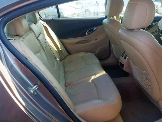 1G4GC5EG7AF278459 - 2010 BUICK LACROSSE C TAN photo 6