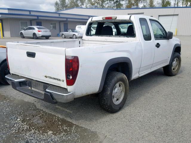 1GCDT199978230504 - 2007 CHEVROLET COLORADO WHITE photo 4