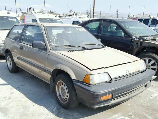 JHMAH7329GS036222 - 1986 HONDA CIVIC 1500 GOLD photo 1