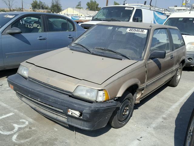 JHMAH7329GS036222 - 1986 HONDA CIVIC 1500 GOLD photo 2