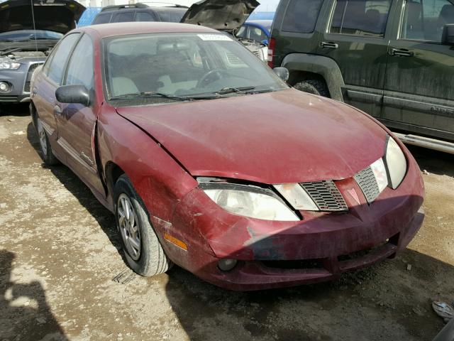 3G2JB52F65S128986 - 2005 PONTIAC SUNFIRE SL RED photo 1