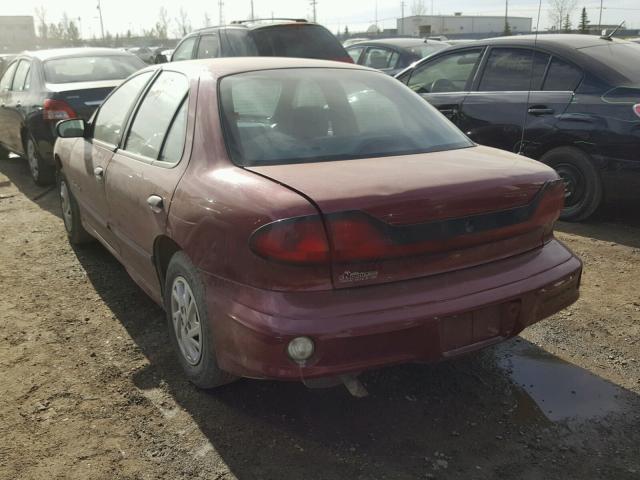 3G2JB52F65S128986 - 2005 PONTIAC SUNFIRE SL RED photo 3