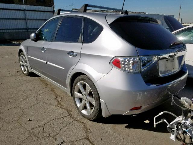 JF1GH636X9G814905 - 2009 SUBARU IMPREZA OU SILVER photo 3