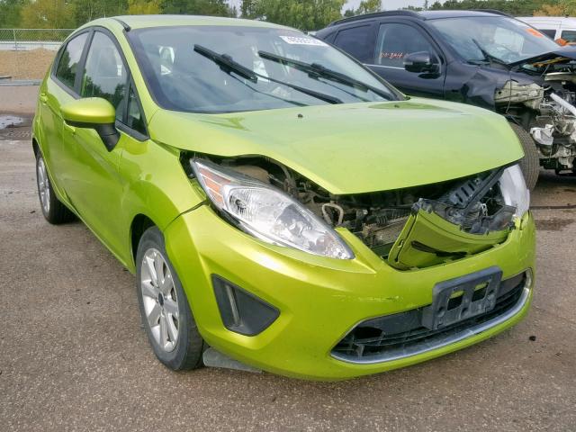 3FADP4EJ0BM137970 - 2011 FORD FIESTA SE GREEN photo 1