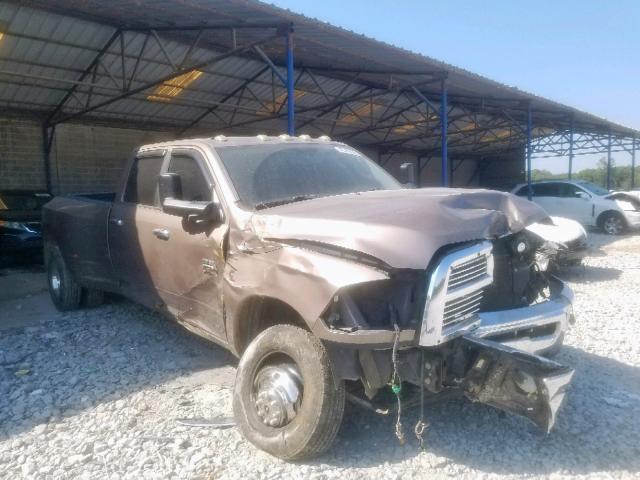 3D73Y4CL1AG137776 - 2010 DODGE RAM 3500 BROWN photo 1