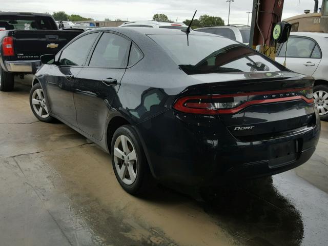 1C3CDFBB3FD150452 - 2015 DODGE DART SXT BLACK photo 3