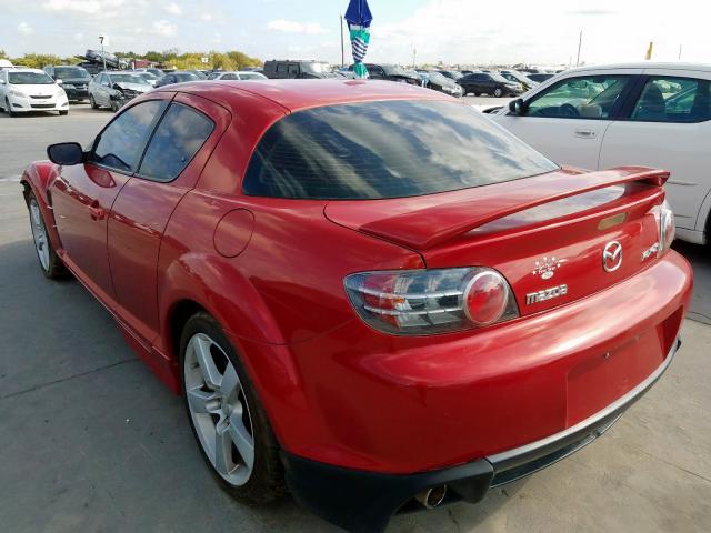 JM1FE173240109941 - 2004 MAZDA RX8 RED photo 3