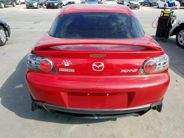 JM1FE173240109941 - 2004 MAZDA RX8 RED photo 9