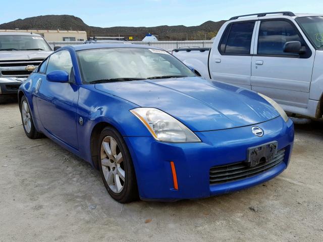 JN1AZ34D55M609662 - 2005 NISSAN 350Z COUPE BLUE photo 1