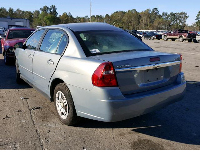 1G1ZS57F57F243733 - 2007 CHEVROLET MALIBU LS 蓝色 照片 3