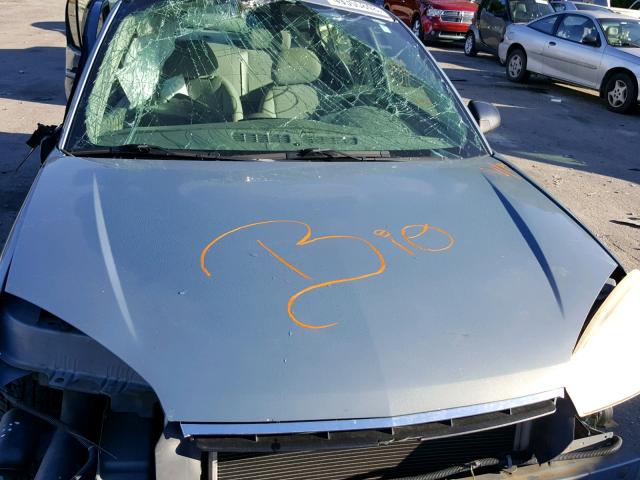 1G1ZS57F57F243733 - 2007 CHEVROLET MALIBU LS 蓝色 照片 7