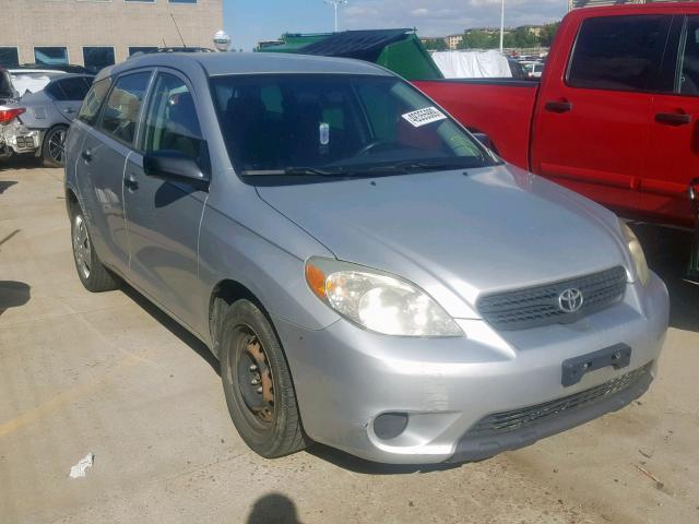 2T1KR321C361551 - 2005 TOYOTA MATRIX SILVER photo 1