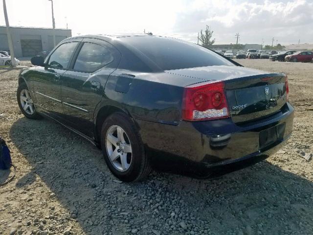 2B3CA3CV8AH194486 - 2010 DODGE CHARGER SX BLACK photo 3