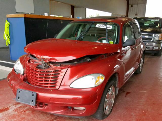 3C8FY68B63T506174 - 2003 CHRYSLER PT CRUISER RED photo 2