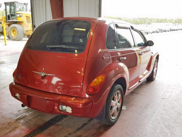 3C8FY68B63T506174 - 2003 CHRYSLER PT CRUISER RED photo 4