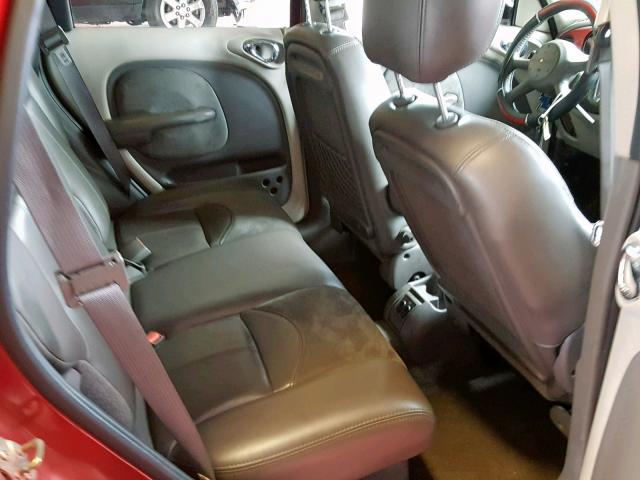 3C8FY68B63T506174 - 2003 CHRYSLER PT CRUISER RED photo 6