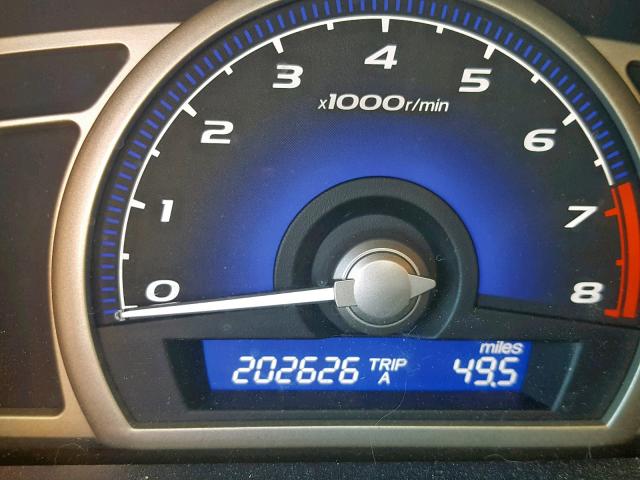 2HGFA1E65AH508408 - 2010 HONDA CIVIC LX-S Boz foto 8