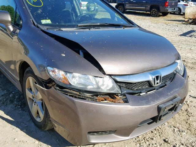 2HGFA1E65AH508408 - 2010 HONDA CIVIC LX-S Boz foto 9