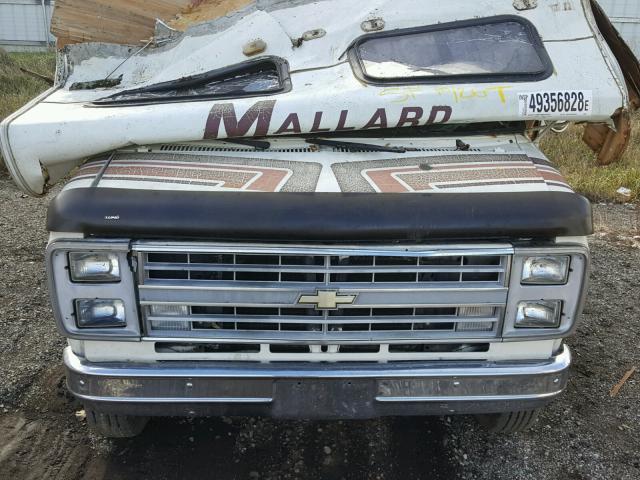 2GBJG31M0F4158793 - 1985 CHEVROLET G30 WHITE photo 7