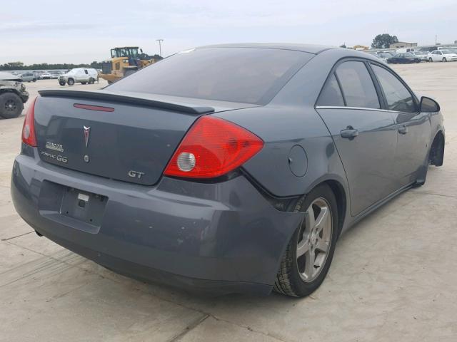 1G2ZH57N394140701 - 2009 PONTIAC G6 GT CHARCOAL photo 4