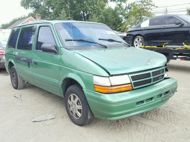 2B4GH2537SR312523 - 1995 DODGE CARAVAN GREEN photo 1