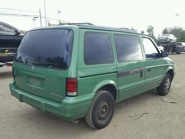 2B4GH2537SR312523 - 1995 DODGE CARAVAN GREEN photo 4