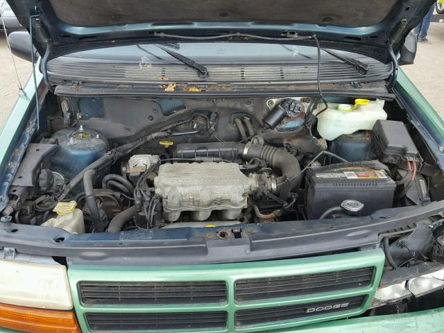 2B4GH2537SR312523 - 1995 DODGE CARAVAN GREEN photo 7