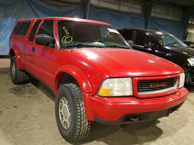 1GTCT19W0Y8197427 - 2000 GMC SONOMA RED photo 1