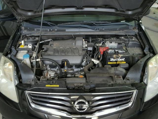 3N1AB6AP8CL784256 - 2012 NISSAN SENTRA 2.0 BLACK photo 7