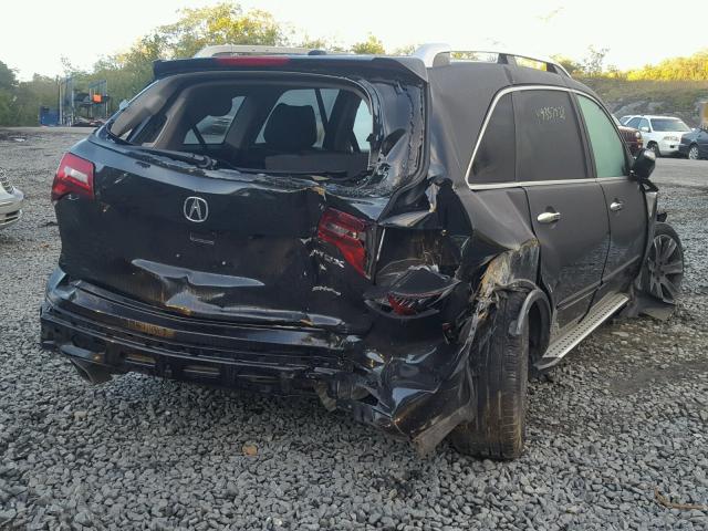 2HNYD2H83DH504213 - 2013 ACURA MDX ADVANC BLACK photo 4