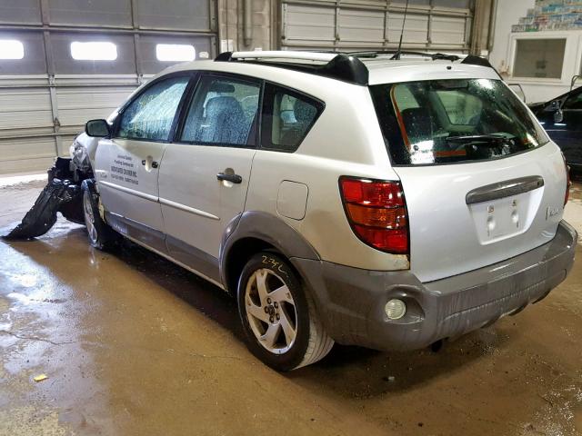 5Y2SL62883Z416206 - 2003 PONTIAC VIBE SILVER photo 3