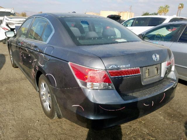 1HGCP2F4XBA085166 - 2011 HONDA ACCORD LXP GRAY photo 3