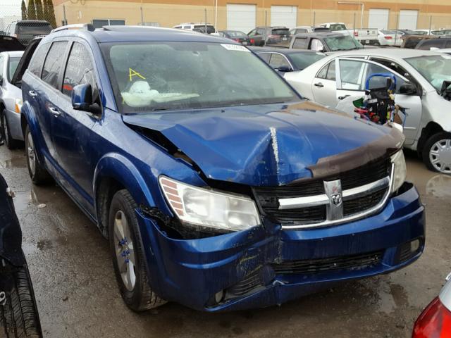 3D4GH67V09T172060 - 2009 DODGE JOURNEY R/ BLUE photo 1