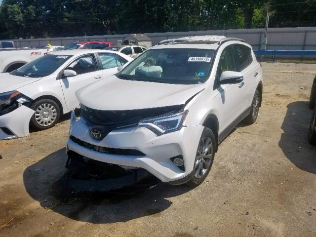 JTMYFREV0JJ197001 - 2018 TOYOTA RAV4 LIMIT WHITE photo 2