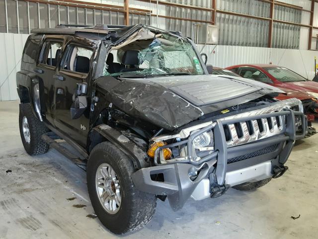 5GTEN13E088149440 - 2008 HUMMER H3 BLACK photo 1