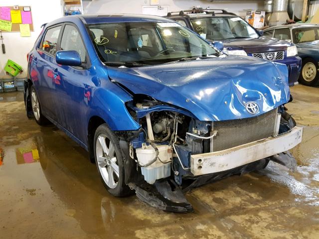 2T1KE40EX9C004198 - 2009 TOYOTA COROLLA MA BLUE photo 1