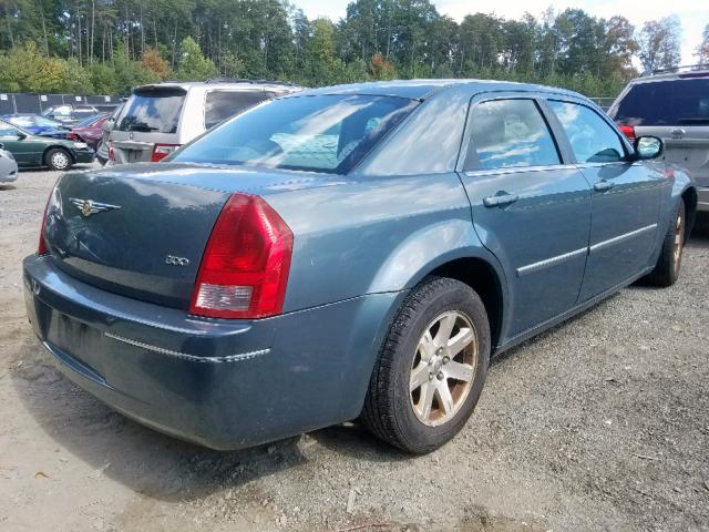 2C3KA53G76H158050 - 2006 CHRYSLER 300 TOURIN BLUE photo 4