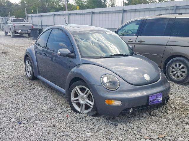 3VWCD31C24M415154 - 2004 VOLKSWAGEN NEW BEETLE GRAY photo 1