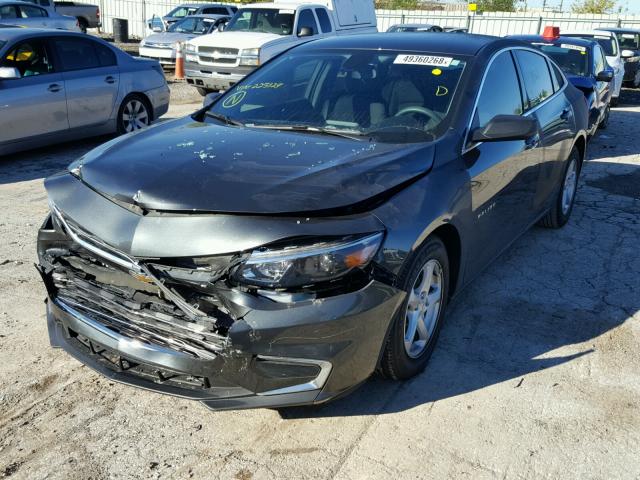 1G1ZB5ST2HF225124 - 2017 CHEVROLET MALIBU LS 石墨色 照片 2
