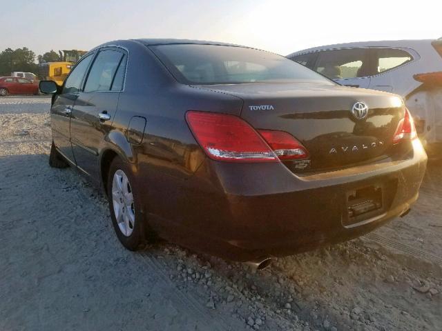 4T1BK36B37U205193 - 2007 TOYOTA AVALON XL BLACK photo 3