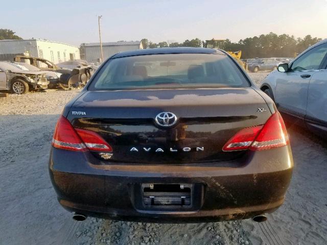 4T1BK36B37U205193 - 2007 TOYOTA AVALON XL BLACK photo 9