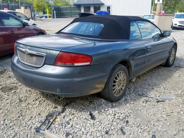 1C3EL55R86N241967 - 2006 CHRYSLER SEBRING TO GREEN photo 4